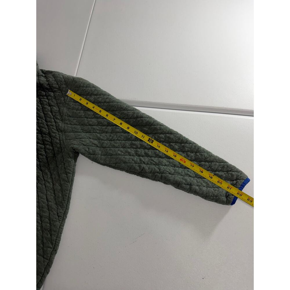 Orvis Battenkill Quilted Quarter Button Sweater M… - image 4